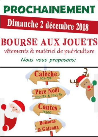 Programme de la bourse aux jouets